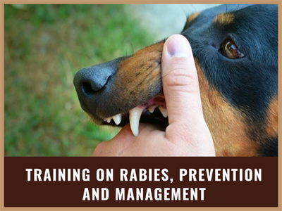 Training on Rabies, Prevention and Management